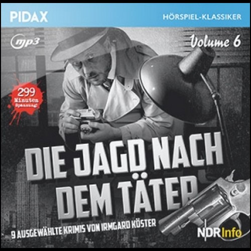 Die Jagd nach dem Täter - Vol. 6 (Irmgard Köster) NDR 1959 - 1961 / Pidax 2020
