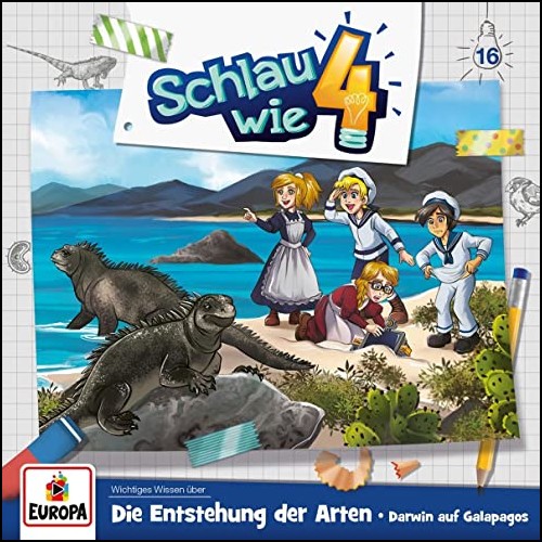 Schlau wie Vier (16) Die Entstehung der Arten: Darwin auf Galapagos
- Europa 2020 Schlau wie Vier (16) Die Entstehung der Arten: Darwin auf Galapagos
- Europa 2020