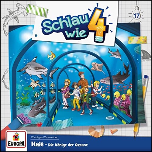 Schlau wie Vier (17) Haie: Die Knige der Ozeane - Europa 2020