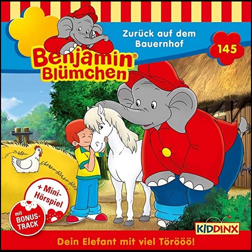 Benjamin Blmchen (145) Zurck auf dem Bauernhof  - Kiddinx 2020