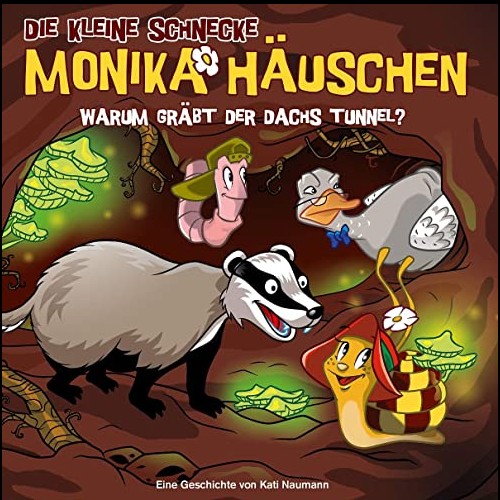 Die kleine Schnecke Monika Huschen (58) Warum grbt der Dachs Tunnel?  - Karussell 2020