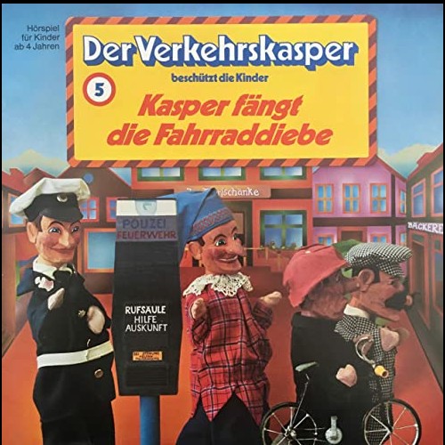 Der Verkehrskasper beschtzt die Kinder (5) Kasper fngt die Fahrraddiebe - BASF 1974 - All Ears 2020