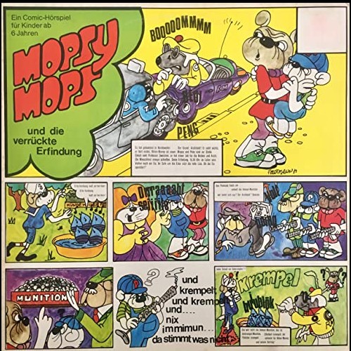 Mopsy Mops (3) Mopsy Mops und die verrckte Erfindung - Paradiso 1971 - Hierax Medien 2011 - All Ears 2020