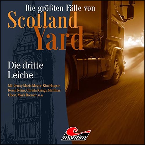 Die grten Flle von Scotland Yard (44) Die dritte Leiche - Maritim 2020