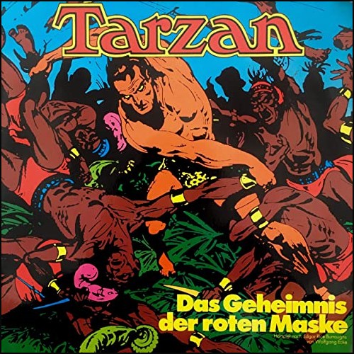 Tarzan (6) Das Geheimnis der roten Maske - All Ears - Fontana 1973 Tarzan (6) Das Geheimnis der roten Maske - All Ears - Fontana 1973