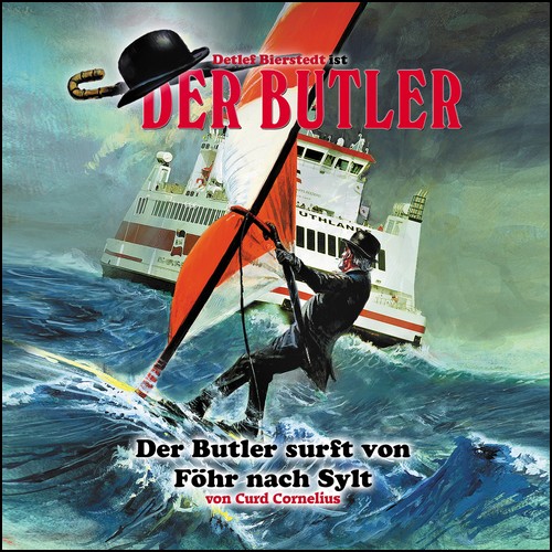 Der Butler (3) Der Butler surft von Fhr nach Sylt - Winterzeit 2015
