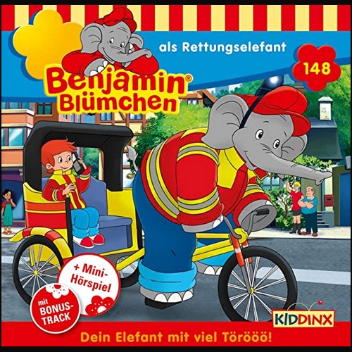 Benjamin Blmchen (148) Als Rettungselefant - Kiddinx 2021