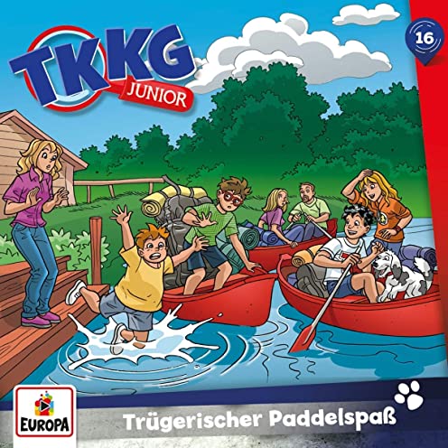 TKKG Junior (16) Trgerischer Paddelspa - Europa 2021