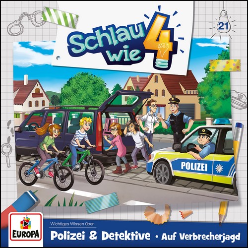 Schlau wie Vier (21) Polizei und Detektive - Auf Verbrecherjagd - Europa 2021