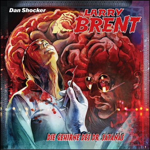 Larry Brent (51) Die Gehirne des Dr. Satanas (Jrgen Grasmck) Holysoft 2023