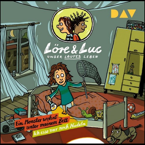 Lre & Luc (7) Ein Monster wohnt unter meinem Bett _ Ich esse nur noch Nudeln (Jenny Alten, Leonie Below, Johannes Disselhoff ) DAV 20223