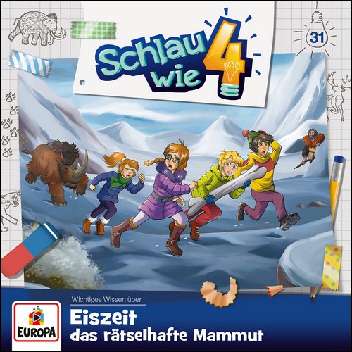 Schlau wie Vier (31) Eiszeit: Das rtselhafte Mammut - Europa 2023