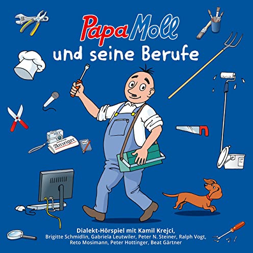 Papa Moll und seine Berufe (Kamil Krejci) Globi Verlag 2023