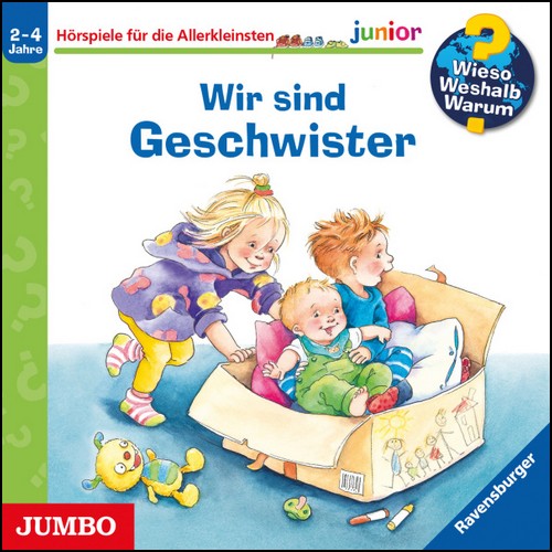 Wieso? Weshalb? Warum? Junior - Wir sind Geschwister - Jumbo 2023