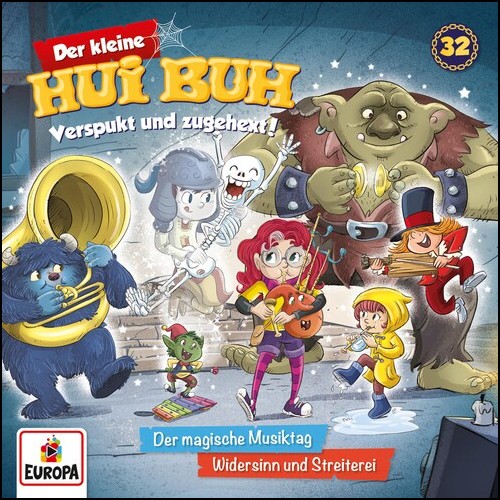 Der kleine Hui Buh (32) Der magische Musiktag _ Widersinn und Streiterei - Europa 2023