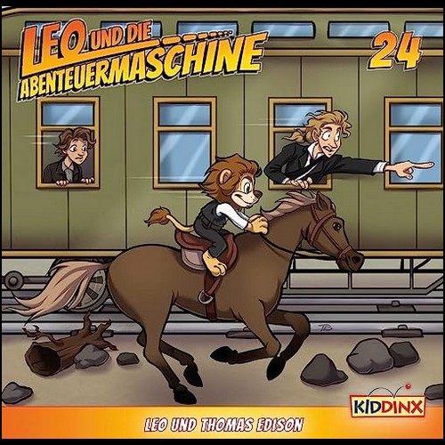 Leo und die Abenteuermaschine (24) Leo und Thomas Edison - E T Media 2023