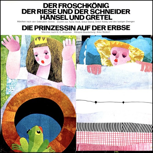 Der Froschknig _ Der Riese und der Schneider _ Hnsel und Gretel _ Die Prinzessin auf der Erbse
 (Hans Christian Andersen, Gebr. Grimm) CBS 19xx - All Ears 2023